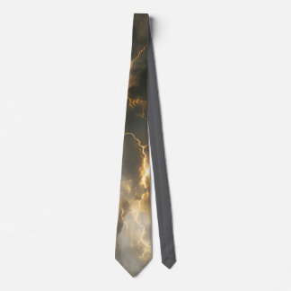 Thunderstorm Tie/Krawatte mit Blitzd Slips