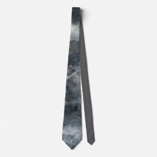 Thunderstorm Tie/Krawatte mit Blitzd Slips