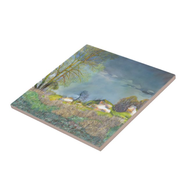 Thunderstorm vår kakelplatta (Sidan)