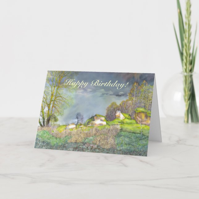 Thunderstorm vår kort (Framsida)