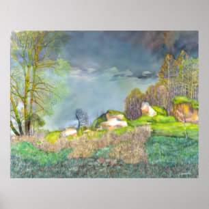 Thunderstorm vår poster