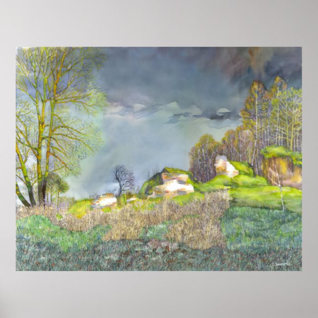 Thunderstorm vår poster (Framsidan)