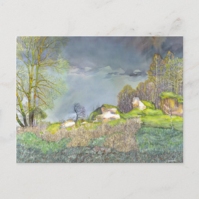 Thunderstorm vår vykort (Framsida)