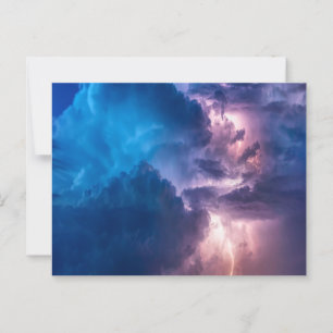 Thunderstorm Vykort