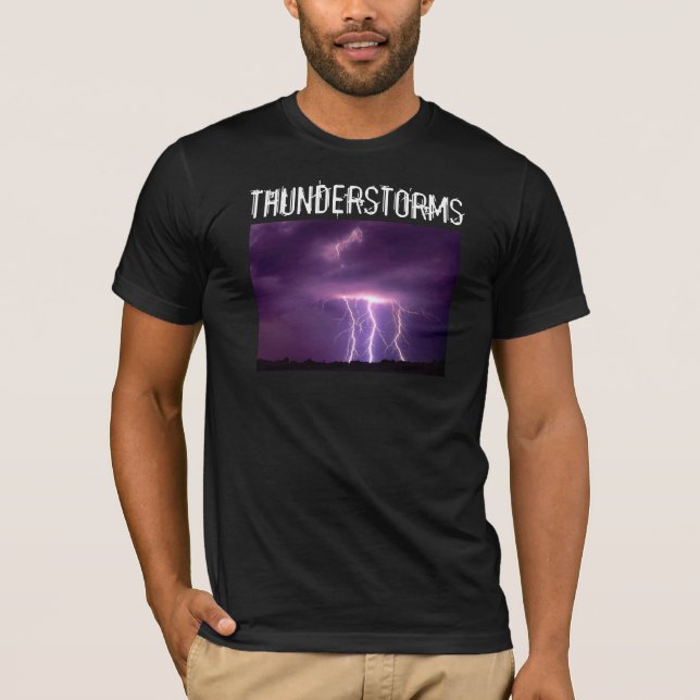 Thunderstorms Tee Shirt (Framsida)