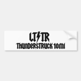 Thunderstruck 10 mile bildekal