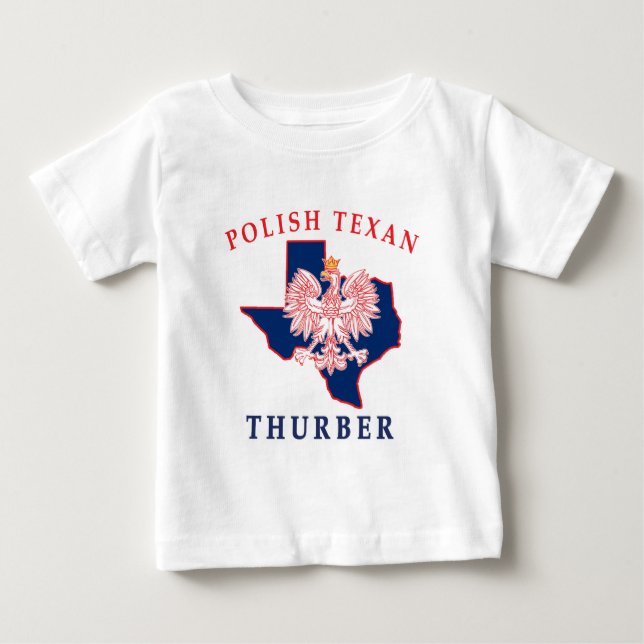 Thurber polska Texan T Shirt (Framsida)