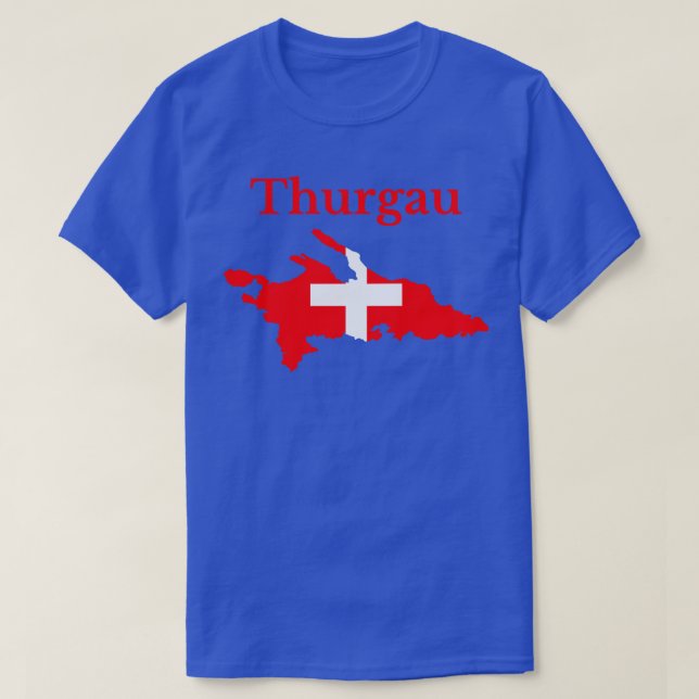 Thurgau Canton Schweiz T Shirt (Design framsida)