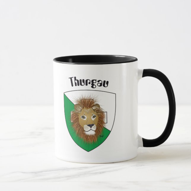 Thurgau Schweiz Suisse Svizzera Schweiz Tasse Mugg (Höger)