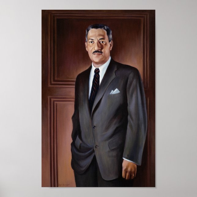 Thurgood Marshall Painting - Betsy Graves Reyneau Poster (Framsidan)
