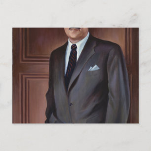 Thurgood Marshall Porträtt Av Betsy Graves Reyneau Vykort
