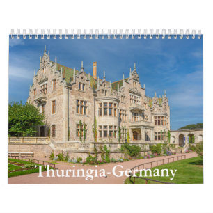 Thuringia-Tyskland kalender