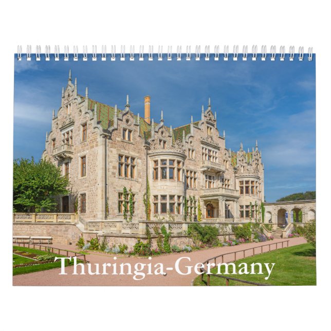 Thuringia-Tyskland kalender (Omslag)