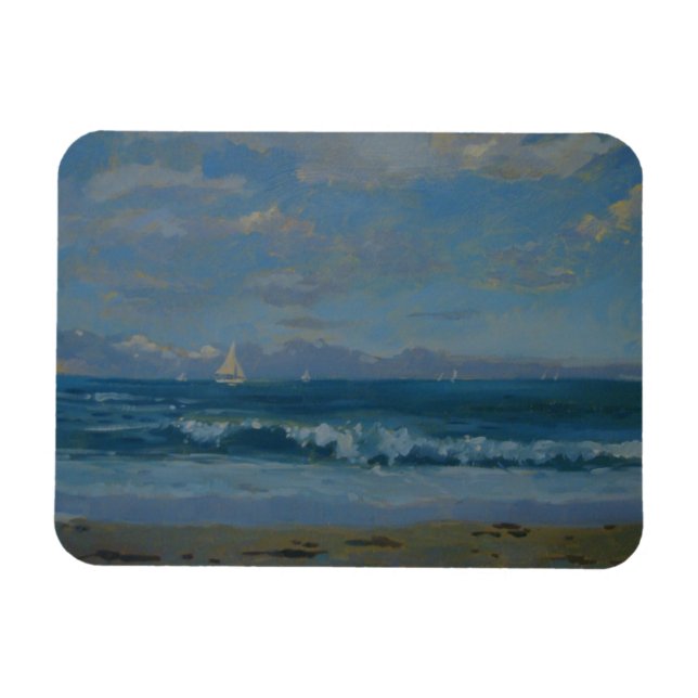 Thurlestone Beach Magnet (Horisontell)