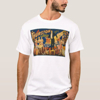 Thurston all ledar- trollkarl ut ur en hatt tee shirt