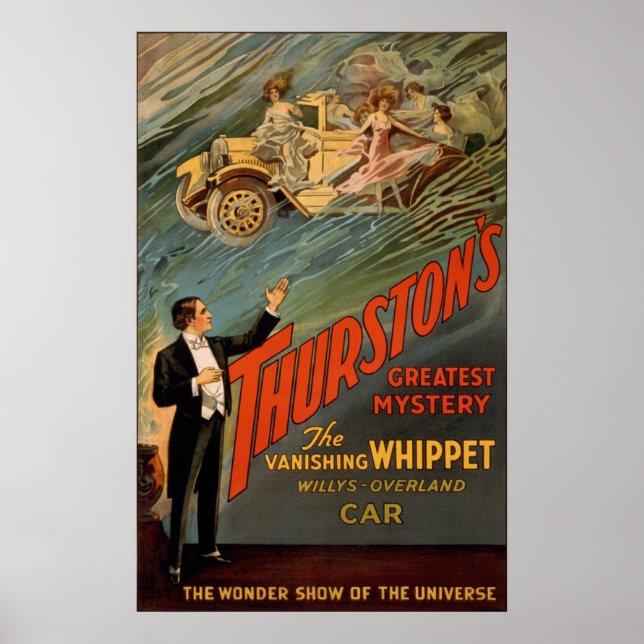 Thurston - Avanishingsklossen Poster (Framsidan)