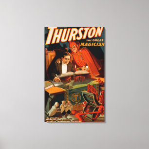 Thurston den underbara trollkarlen med canvastryck