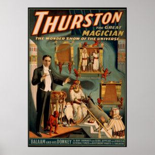 Thurston den underbara trollkarlen poster