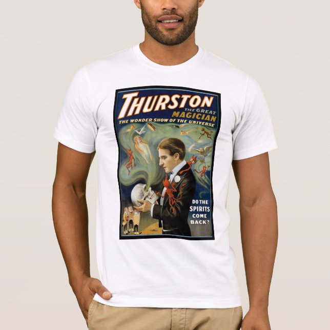 Thurston ~ den underbara trollkarlen tee shirt (Framsida)