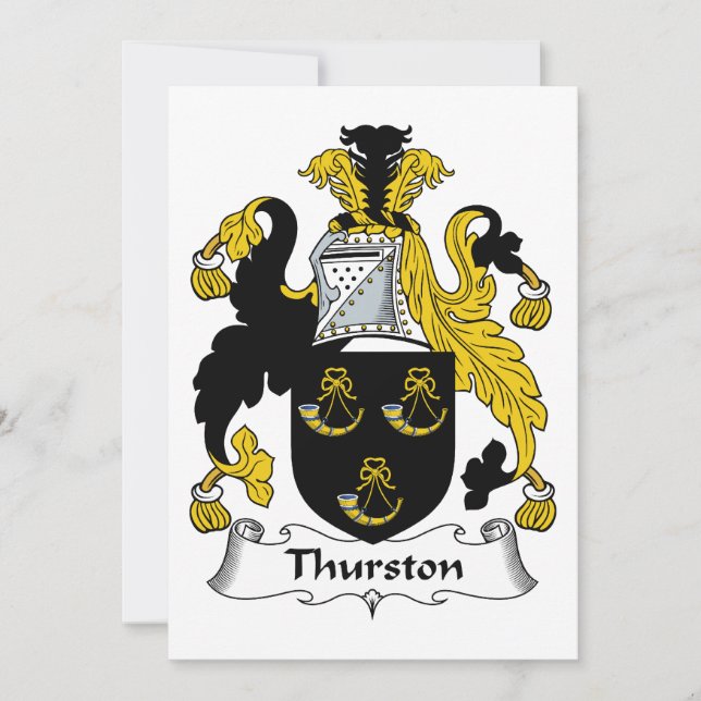 Thurston Family Crest (Framsida)