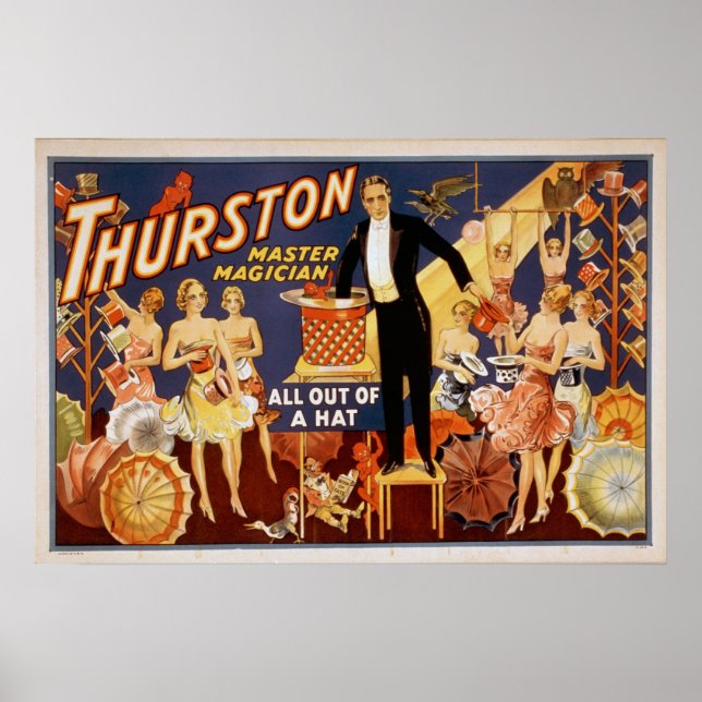 Thurston Magician Poster (Framsidan)