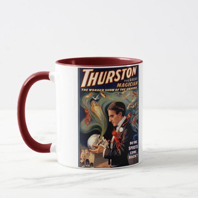 Thurston The Magician Ceramic Mugg (Vänster)