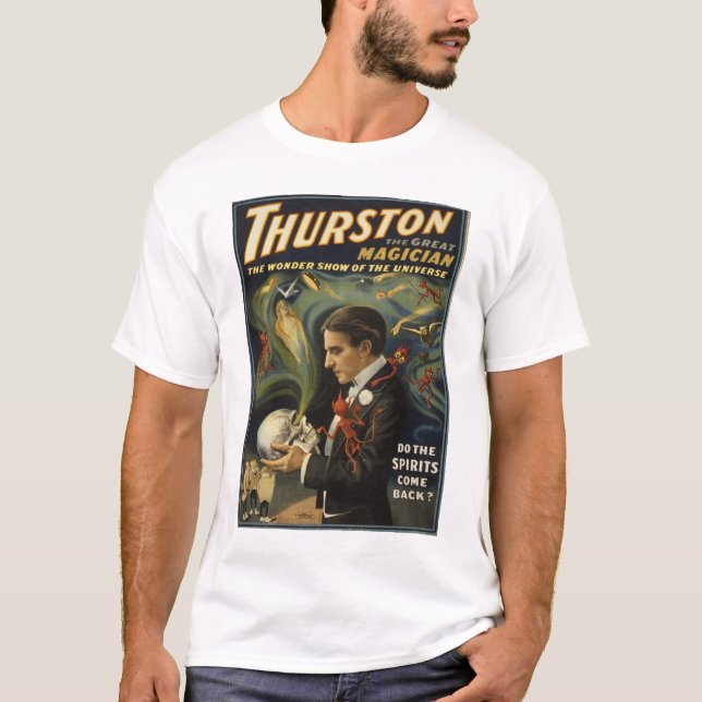 "Thurston the Underbar - Do the Spirits Kom Back"? T Shirt (Framsida)