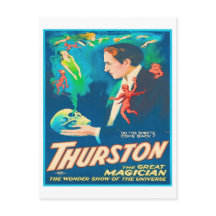Thurston The Underbar Magician Advertisement