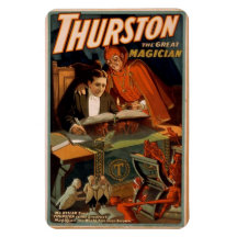 Thurston the Underbar Magician Magnet