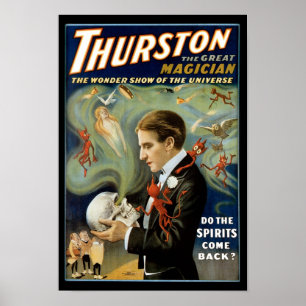 Thurston ~ Underbar Magician Poster