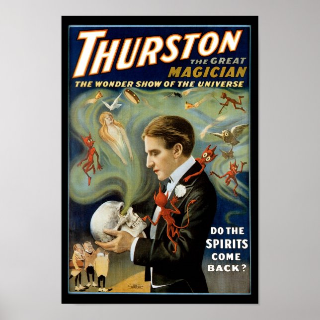 Thurston ~ Underbar Magician Poster (Framsidan)