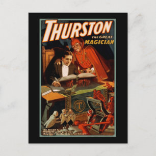 Thurston, underbara trollkarlen vykort