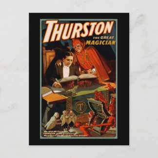Thurston, underbara trollkarlen vykort