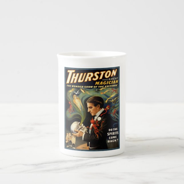 Thurston, Underbarare magiker Benporslin Mugg (Framsidan)