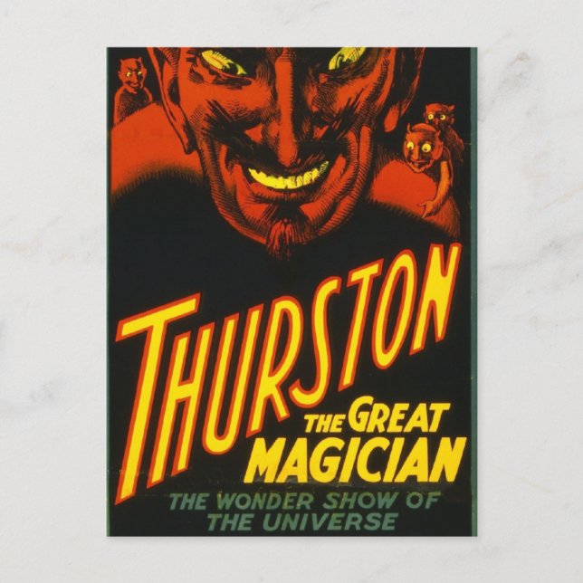 Thurston Underbaren! Vykort (Framsida)