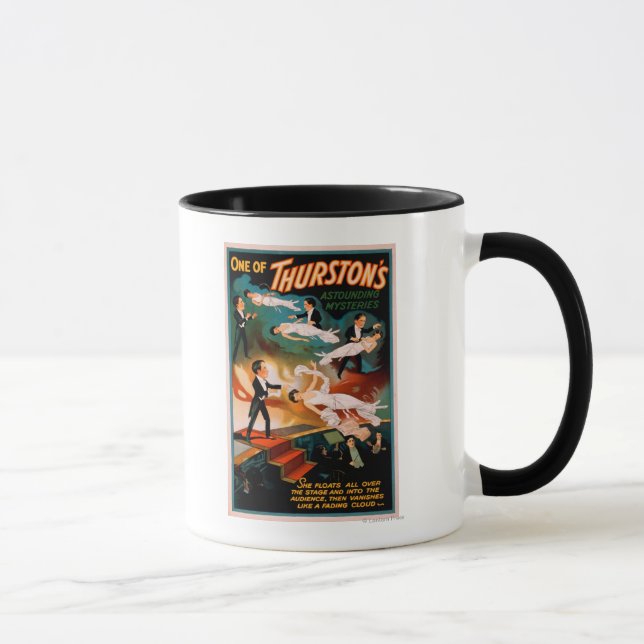 Thurston's Astounding Mysteries Magic Poster Mugg (Höger)