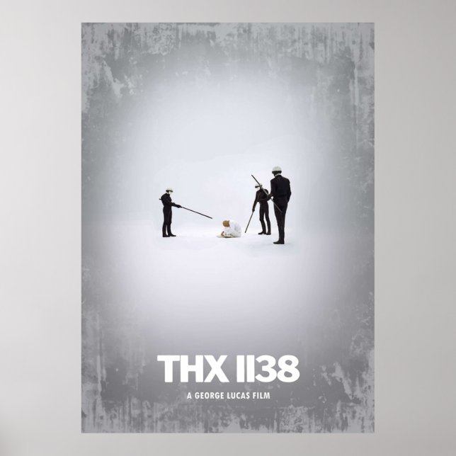 THX 1138 POSTER (Framsidan)