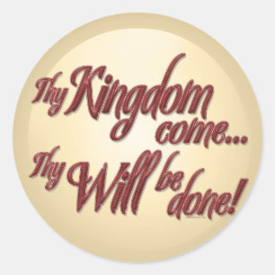 Thy Kingdom Kom-1 Runt Klistermärke