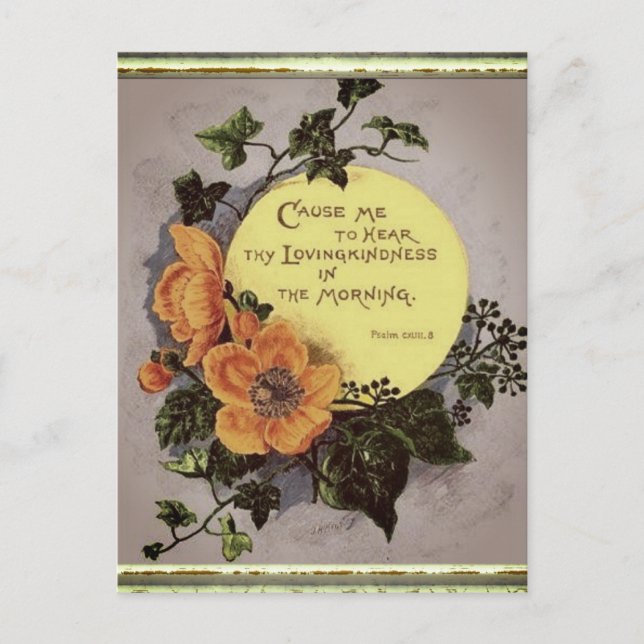 Thy Loving Kindness Vykort (Framsida)