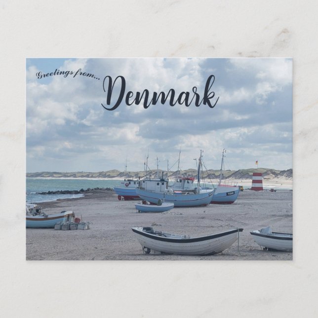 Thy Nationalpark i Danmark Vykort (Framsida)