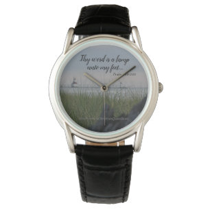 Thy ord är en lampa Unto min fot Armbandsur