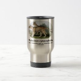 Thylacinuscynocephalus (den Tasmanian tigern eller Resemugg