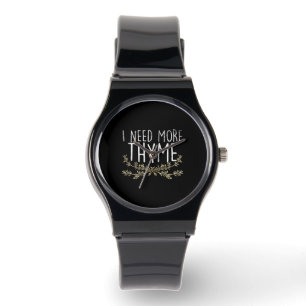 Thyme Herb Plant Armbandsur