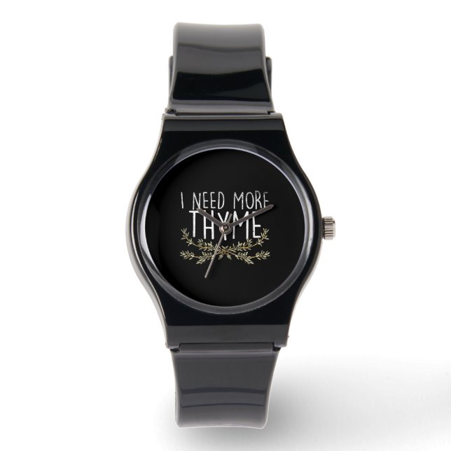 Thyme Herb Plant Armbandsur (Framsida)
