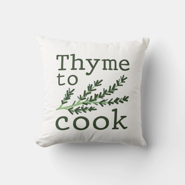Thyme to Cook Kudde (Framsida)
