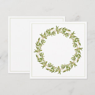 THYME WREATH 5,25-tums Fyrkantigt, platt kort
