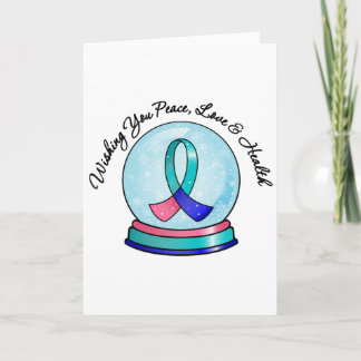 Thyroid Cancer God jul Snowbe Helgkort