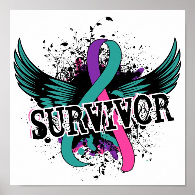 Thyroid Cancer Survivor 16 Poster (Framsidan)