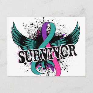Thyroid Cancer Survivor 16 Vykort