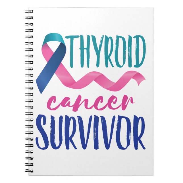 Thyroid Cancer Survivor Anteckningsbok (Framsidan)